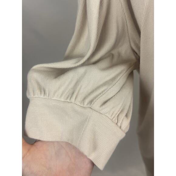 High Quality Jodifl Cream Top Boho Hippie Tunic Blouse Women's - Picture 3 of 5